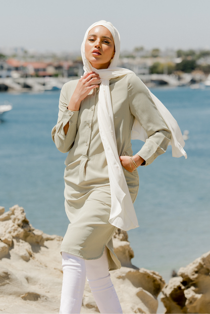 Emerson Modest Tunic - Sage