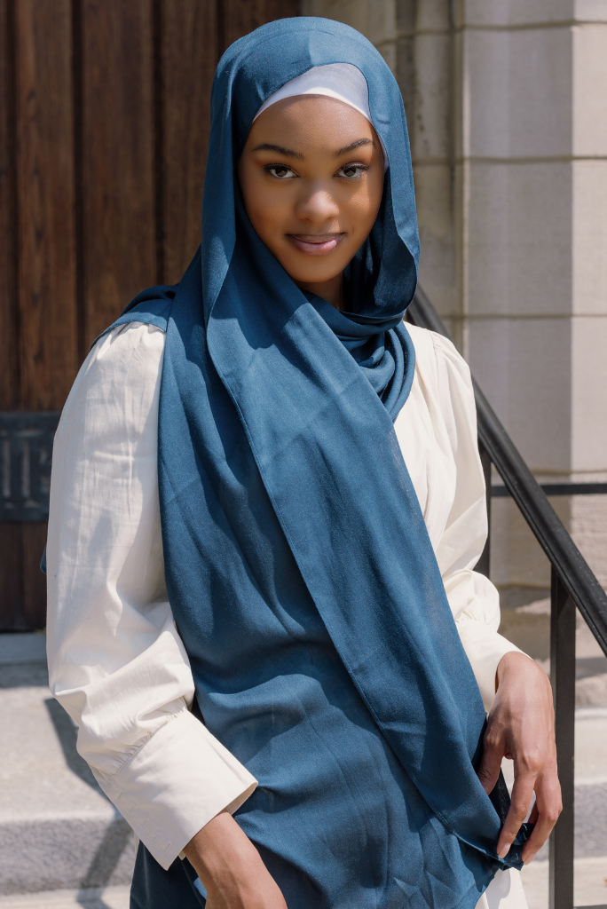 Basic Blue Premium Modal Woven Ecovero™