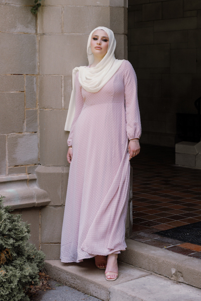 Whimsical Maxi Dress - Blush