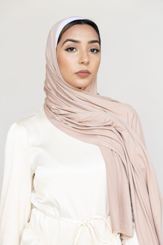 SAND CASTLE Premium Jersey-AllScarves-Niswa Fashion