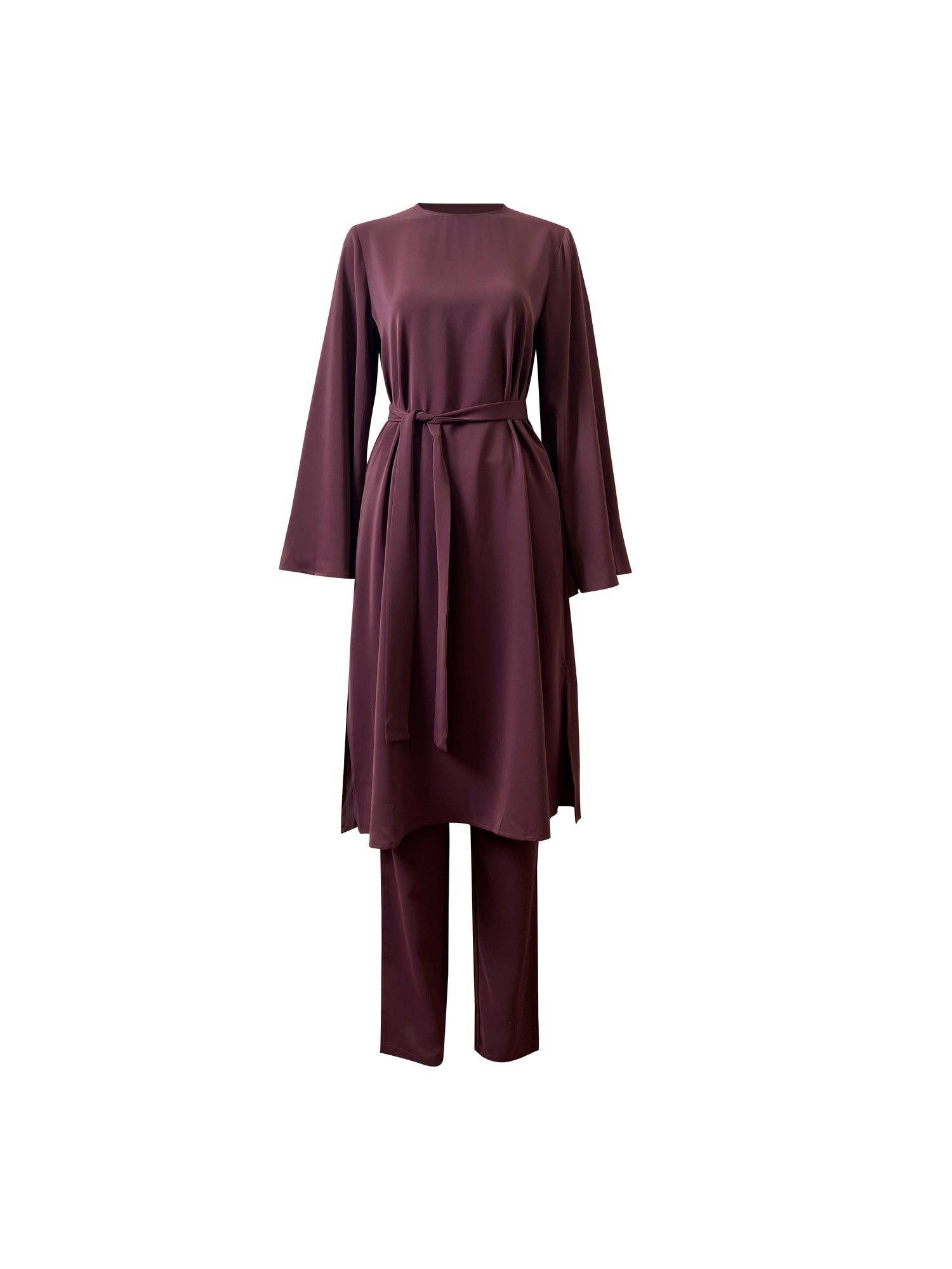 Anaya Two Piece Set - Plum