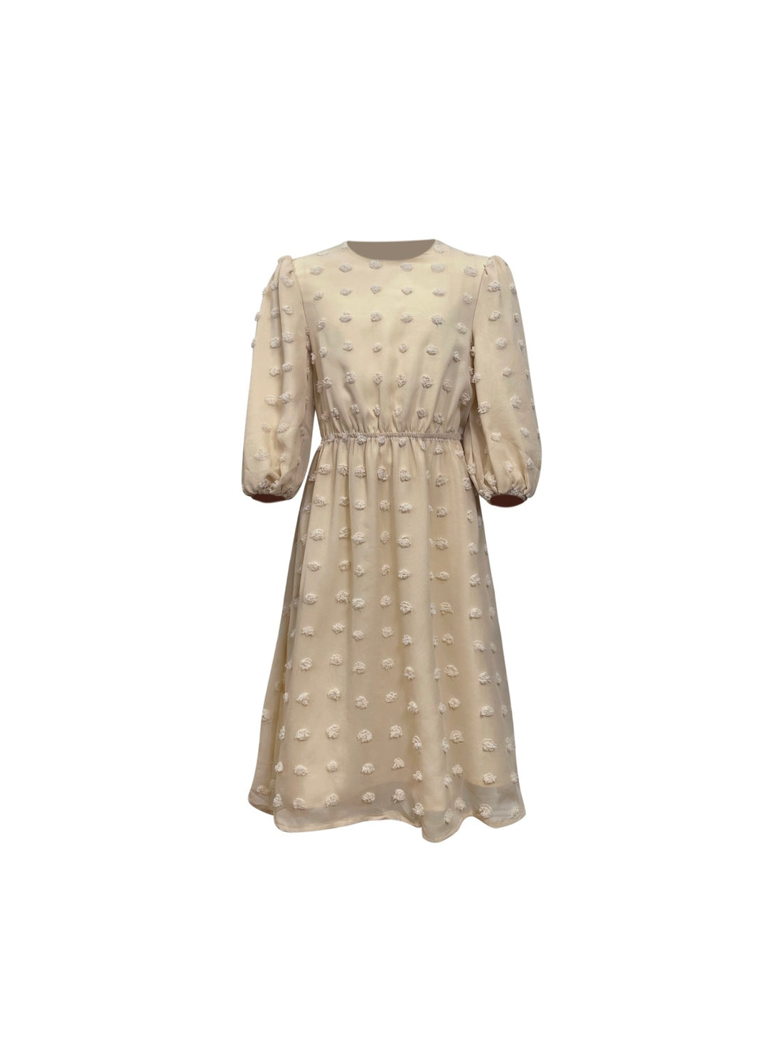 Mini Eva Maxi Dress - Embossed Dots