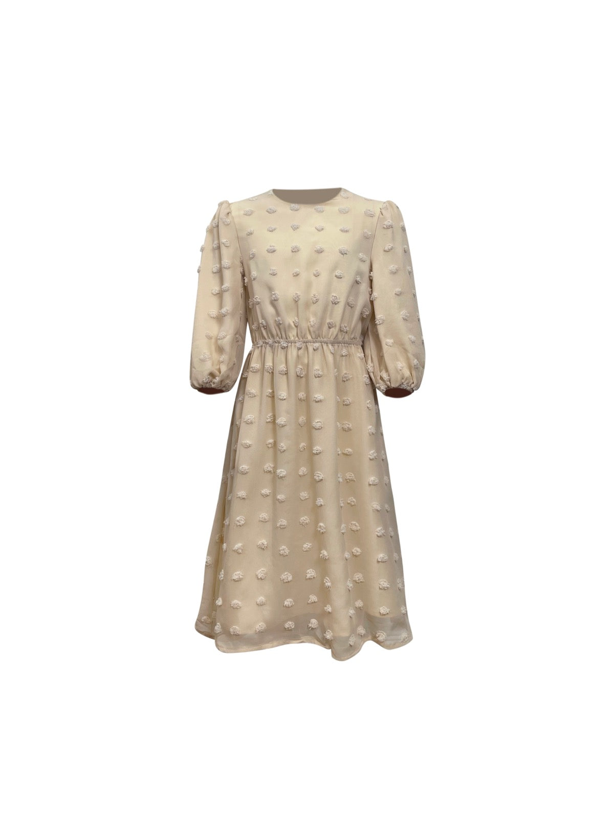 Mini Eva Maxi Dress - Embossed Dots