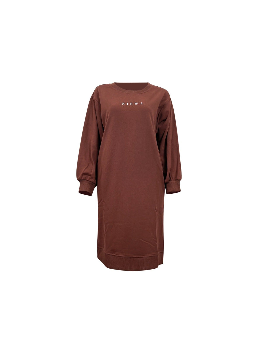 NISWA Midi Sweatshirt - Chocolate Brown