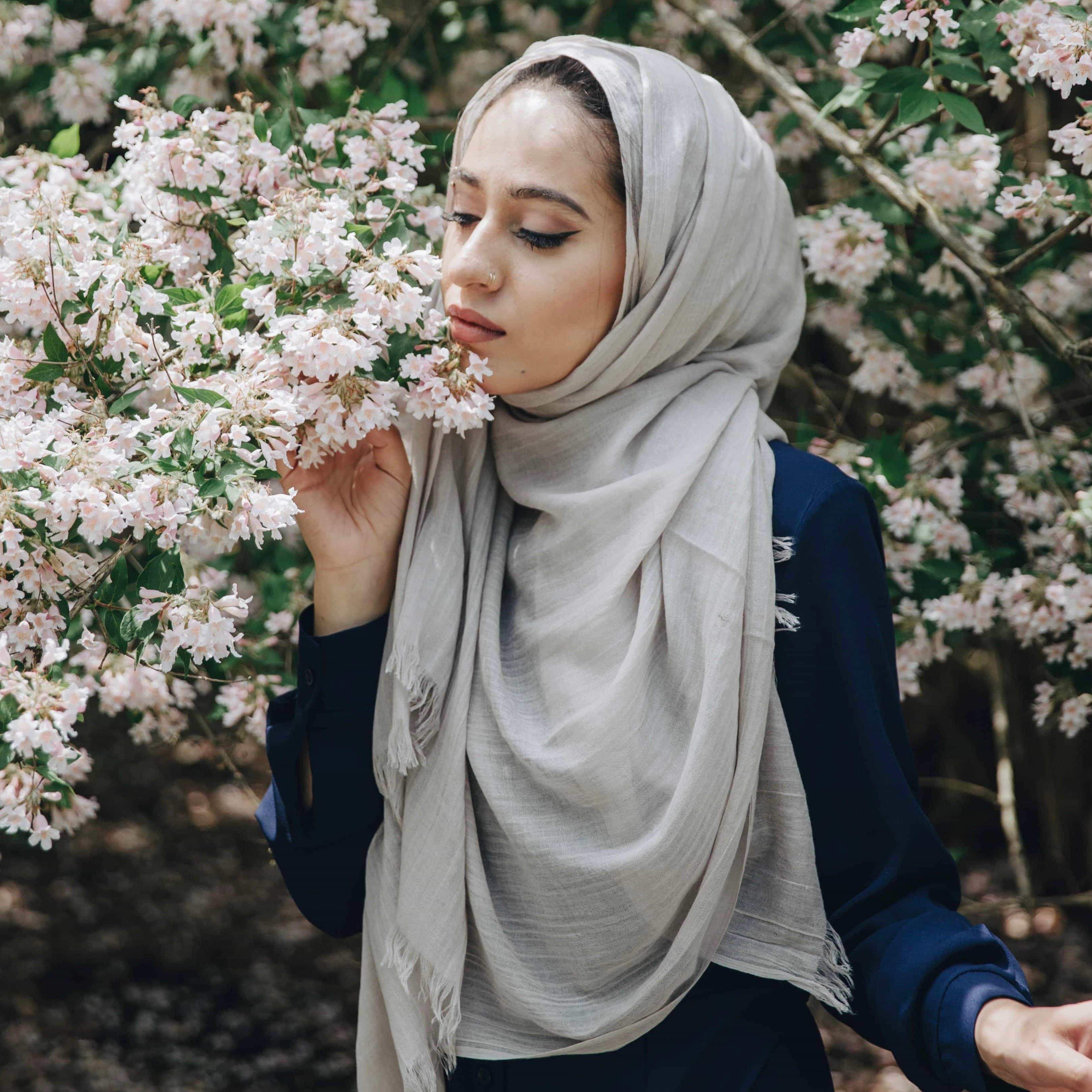 CLOUD GRAY Woven Viscose-Niswa Fashion