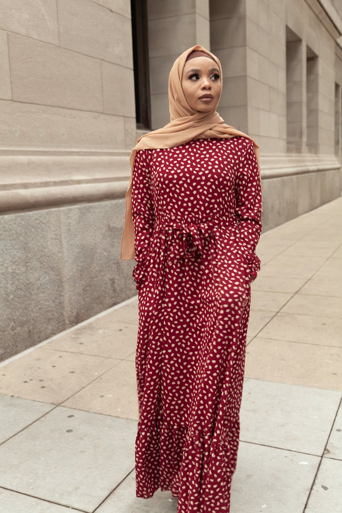 Florence Maxi Dress - Scarlet-Niswa Fashion
