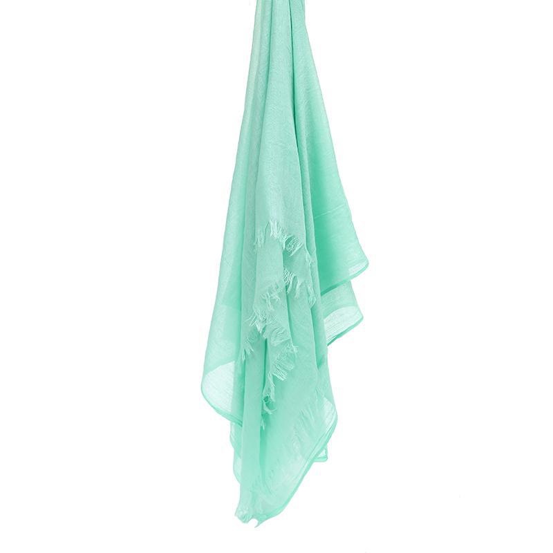 PASTEL MINT Woven Viscose-AllScarves-Niswa Fashion