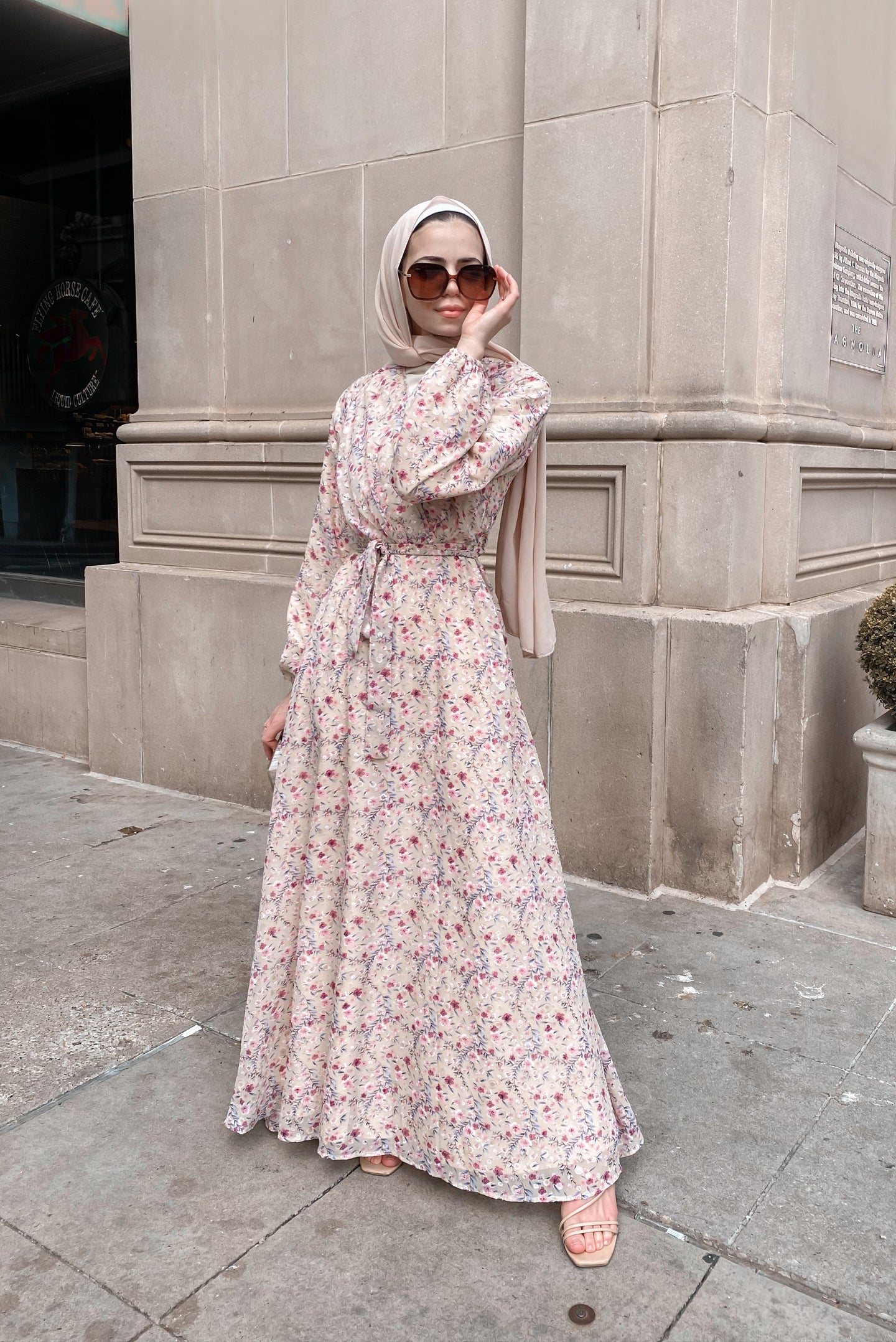 Hijab maxi dress outfits Clearance