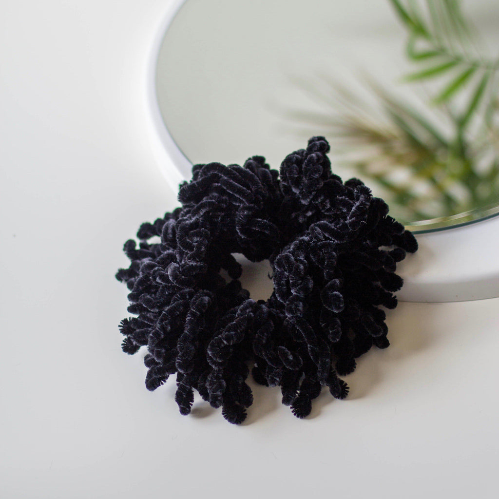 Scrunchie - Black-Niswa Fashion