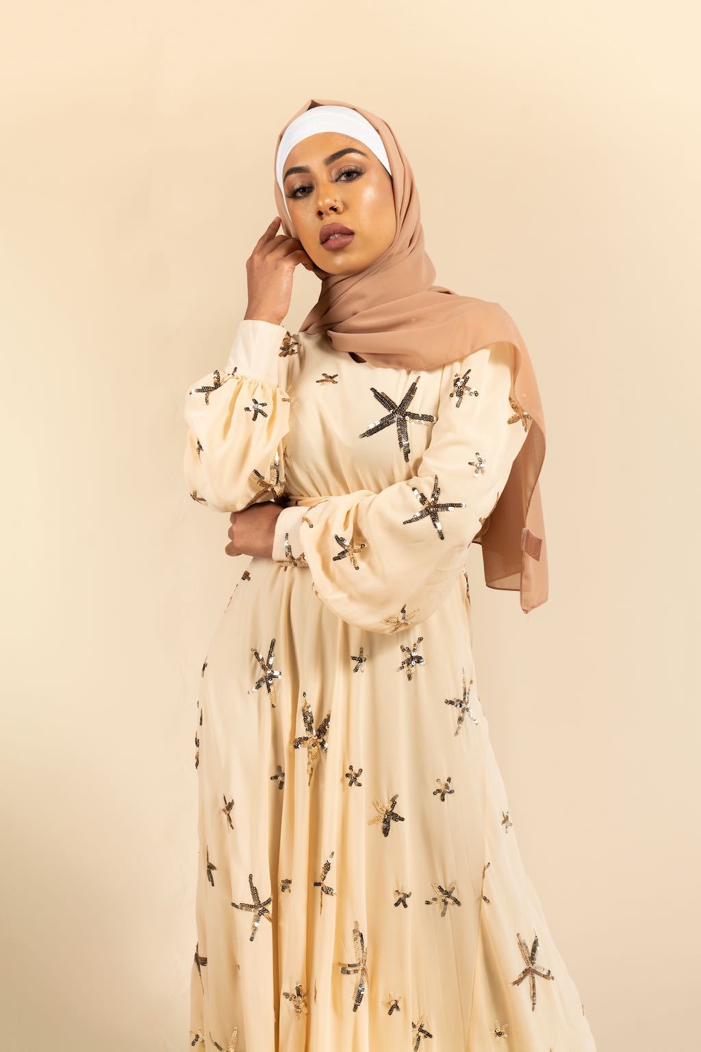 Stella Sequin Maxi Gown-Niswa Fashion