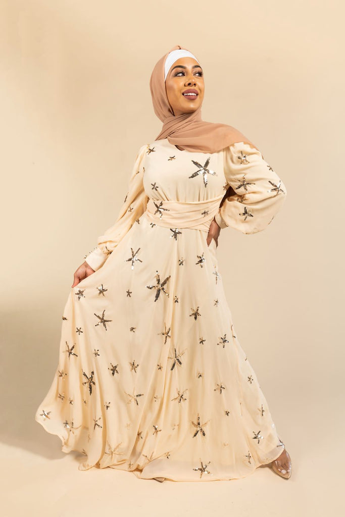 Stella Sequin Maxi Gown-Niswa Fashion